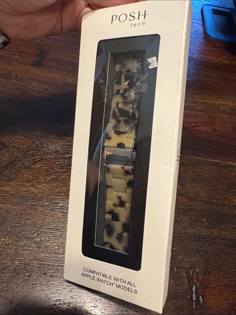 POSH Tech Beige Tortoiseshell Apple Watch Band